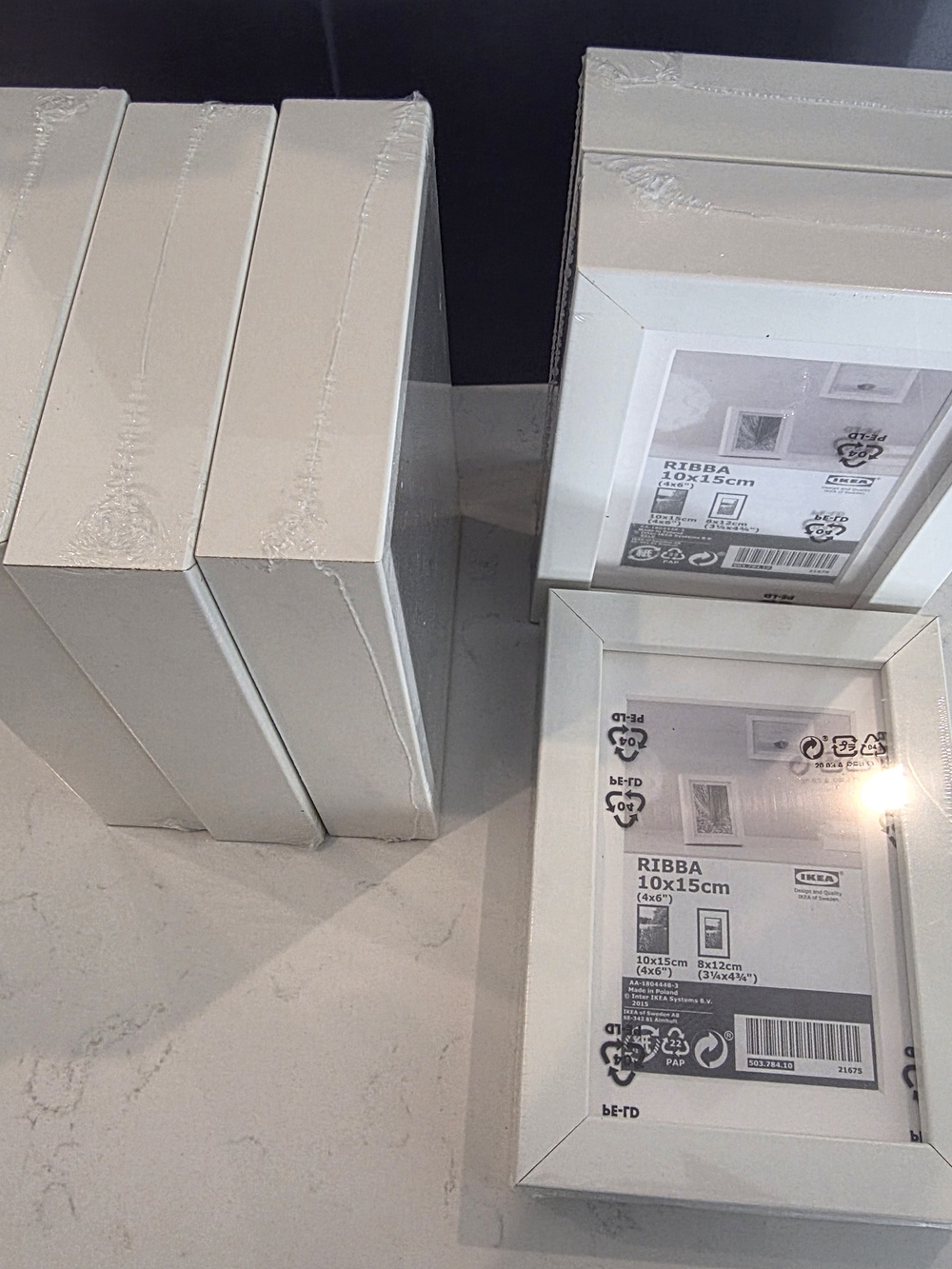 IKEA white photo frames (set) 2